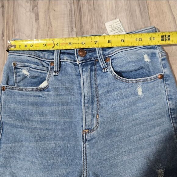 Abercrombie and Fitch high rise super skinny ankle jeans size 25 - Picture 6 of 9
